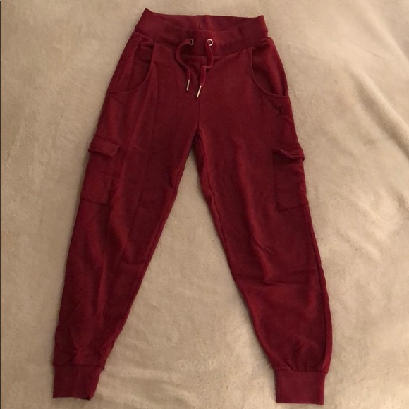 Onepiece Red Melange Sweatpants Size Small With 4 pockets - Picture 8 of 8